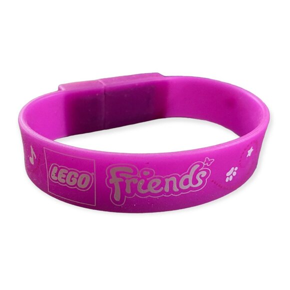 LEGO Friemds DVD Press Kit Promotional Promo USB Flash Drive Bracelet 2 GB capac - Picture 2 of 5